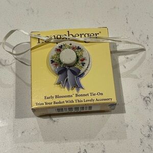 Longaberger basket tie on new without tags